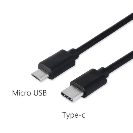 Tipo C USB-C a Micro USB macho sincronización carga OTG cargador Cable