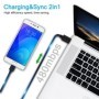 Tipo C USB-C a Micro USB macho sincronización carga OTG cargador Cable