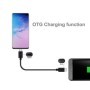 Tipo C USB-C a Micro USB macho sincronización carga OTG cargador Cable