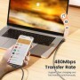 Toocki 3A Cable USB carga rápida 3,0 Cable de carga rápida tipo C Cabl