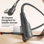 Toocki 3A Cable USB carga rápida 3,0 Cable de carga rápida tipo C Cabl