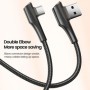 Toocki 3A Cable USB carga rápida 3,0 Cable de carga rápida tipo C Cabl