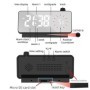 Reloj con cámara de 1080P, alarma de detección de movimiento, temporiz