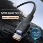 UEGO 120W USB tipo C Cable de carga súper rápida Cable de carga rápida