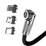 MVQF 3 en 1 540 magnético 6A carga súper rápida 120W Cables USB tipo C