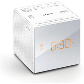 Sony ICF-C1 - Radio despertador con pantalla LED, blanco