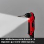 Einhell Taladro angular con batería TE-AD 18 Li-Solo Power X-Change (18 V, 45 Nm, 10 mm portabrocas de sujeción rápida, luz LED,