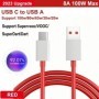 Cable USB C Original OPPO Super vooc 80W 65W carga rápida OPPO Find X5