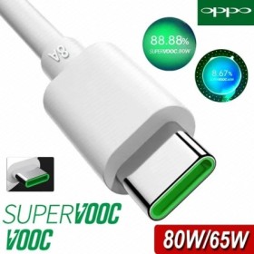 Cable USB C Original OPPO Super vooc 80W 65W carga rápida OPPO Find X5