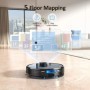 Lubluelu SL60D Robot aspirador y trapeador combinado: succión de 4000 