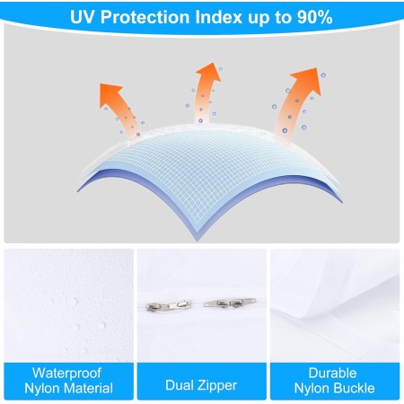MXTIMWAN 400 cm Kit Window Air Conditioner Portable Adapter Cover Insulator Air Conditioning Insulation for Windows Sealing