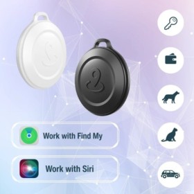 Rastreador GPS funciona con iOS Find My APP MFI, localizador de llaves