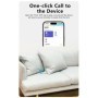 Rastreador GPS funciona con iOS Find My APP MFI, localizador de llaves