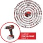 Einhell Taladro/destornillador Inalámbrico 18/50 Li-i BL Solo Power X-Change (Función de Taladro de Percusión, Caja de Cambios