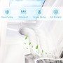 MXTIMWAN 400 cm Kit Window Air Conditioner Portable Adapter Cover Insulator Air Conditioning Insulation for Windows Sealing