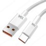 Cable USB tipo C de 120W, 10A, línea de carga súper rápida para Huawei