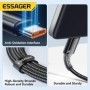 Cable Essager 7A USB tipo C para Realme Huawei P40 Pro 100W Cable de c