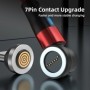 AUFU-Cable magnético tipo C 5A para móvil, cargador de carga rápida co