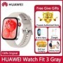 HUAWEI WATCH FIT 3 Reloj inteligente Pantalla grande ligera y delgada 