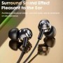 Auriculares con cable J109 con tecnología de Chip Digital, conector de