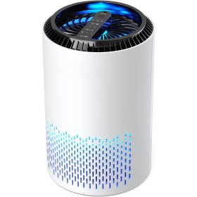 QEXREED Home Allergy Air Purifier, High Efficiency HEPA Filter, 3 Speeds & Timer, Removes Allergens & Particles