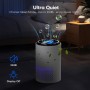 QEXREED Home Allergy Air Purifier, High Efficiency HEPA Filter, 3 Speeds & Timer, Removes Allergens & Particles