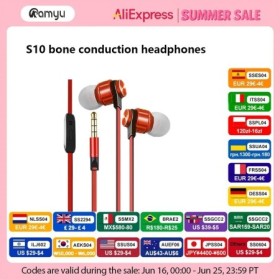 Auriculares con cable con conector tipo C y 3,5 mm para una calidad de