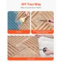 VEVOR Paneles de Pared 3D, 12 Baldosas de Sal Minimalistas de Arte Moderno PVC, con Acento de Cobertura 2,97 m², para Techo,