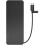Hub multipuerto Lenovo USB C Travel Dock