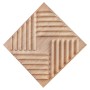 VEVOR Paneles de Pared 3D, 12 Baldosas de Sal Minimalistas de Arte Moderno PVC, con Acento de Cobertura 2,97 m², para Techo,