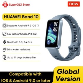 Huawei Band 10 Versión Global Smartwatch Compatible con IOS y Android 