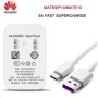 HUAWEI 22,5 W súper cargador UE Reino Unido 5V4.5A 5A Cable USB tipo C