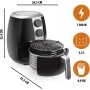 Tristar CRISPY 3.5L 1500W Oil-Free Fryer with Timer