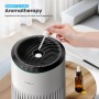 MORENTO Air Purifier Suitable for Large Rooms, with pm2.5 Display Air Quality Sensor, Real High Efficiency Air Filter,