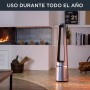 Rowenta 2 in 1 Air Purifier and Fan, 12 Speed, Oscillation, Filters Fine Particles up to 99.95%, Quiet, Remote Control, Silver,