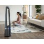 Rowenta 2 in 1 Air Purifier and Fan, 12 Speed, Oscillation, Filters Fine Particles up to 99.95%, Quiet, Remote Control, Silver,