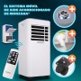 Monzana® Mobile Air Conditioner 4in1 Portable Air Conditioner 9000BTU Alexa 30m2 Cooler Remote Control