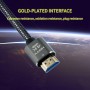 Oluote Cable HDMI 4K Cable HDMI 2.0 de alta velocidad 4K Soporte 3D / Retorno de audio - Cable HDMI para reproductor de Blu-Ray
