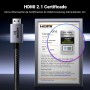 UGREEN Cable HDMI 2.1 8K Cable HDMI Certificado 8K 60Hz 4K 240Hz Ultra Alta Velocidad 48Gbps Aluminio eARC HDCP Dynamic HDR