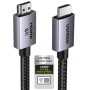 UGREEN Cable HDMI 2.1 8K Cable HDMI Certificado 8K 60Hz 4K 240Hz Ultra Alta Velocidad 48Gbps Aluminio eARC HDCP Dynamic HDR
