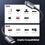 UGREEN Cable HDMI 2.1 8K Cable HDMI Certificado 8K 60Hz 4K 240Hz Ultra Alta Velocidad 48Gbps Aluminio eARC HDCP Dynamic HDR
