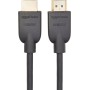 Amazon Basics Cable HDMI 4K de 1.8 m, Alta Velocidad de 18 Gbps con Ethernet, 4K@60 Hz, 2160p, Negro