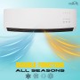 STARLYF Portable Heater, Bathroom Ceramic Heater, Bedroom, Heat with Timer, Remote Control, Maximum Energy Efficiency, Fan