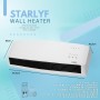 STARLYF Portable Heater, Bathroom Ceramic Heater, Bedroom, Heat with Timer, Remote Control, Maximum Energy Efficiency, Fan