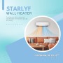 STARLYF Portable Heater, Bathroom Ceramic Heater, Bedroom, Heat with Timer, Remote Control, Maximum Energy Efficiency, Fan