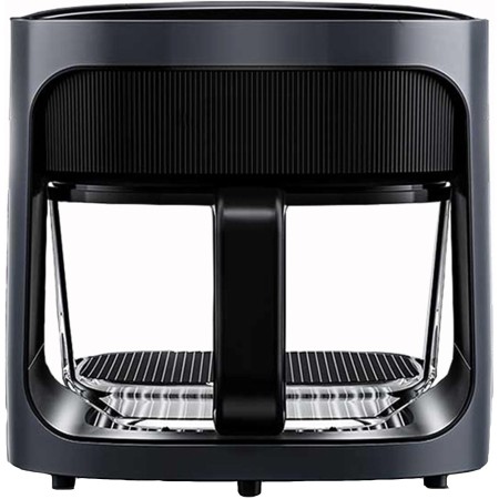 Air Fryer, Multi-Function Electric Fryer, 6L Oil-Free Air Fryer, Glass Visual Air Fryer for Home, LED Display, Temperature
