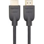 Amazon Basics Cable HDMI 4K de 1.8 m, Alta Velocidad de 18 Gbps con Ethernet, 4K@60 Hz, 2160p, Negro