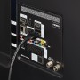 Amazon Basics Cable HDMI 4K de 1.8 m, Alta Velocidad de 18 Gbps con Ethernet, 4K@60 Hz, 2160p, Negro