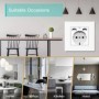 Enchufe de Pared UE Doble USB con Cámara WiFi Mini 1080P HD, Visión No