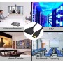 Cable Adaptador HDMI Splitter 1 en 2 Salida, 1080P HDMI 1 a 2 vías, para Monitores Duales Duplicados/Espejo, Compatible con Dos